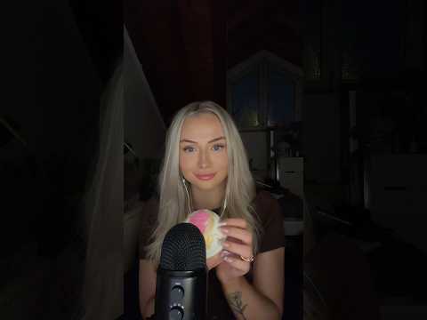 ASMR bathbomb ✨ #asmr #mouthwhisper #tingles #triggersforsleep #visualtingle