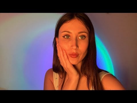 ASMR fast & aggressive makeup application (lofi, clicky whispers)