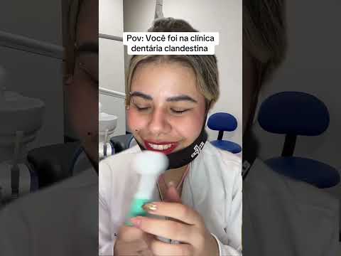 Vc iria nessa clínica? 😳 #asmr #humor #asmrsounds #povs #comedia