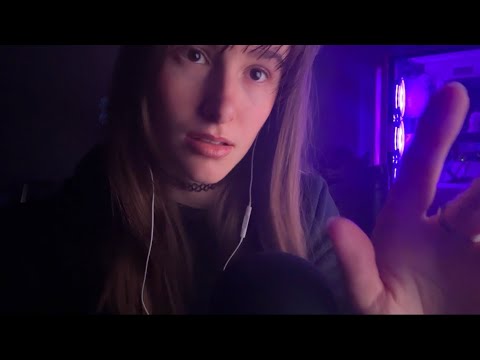 ASMR Chaotic Layered Mouth Sounds (with some hand movements)