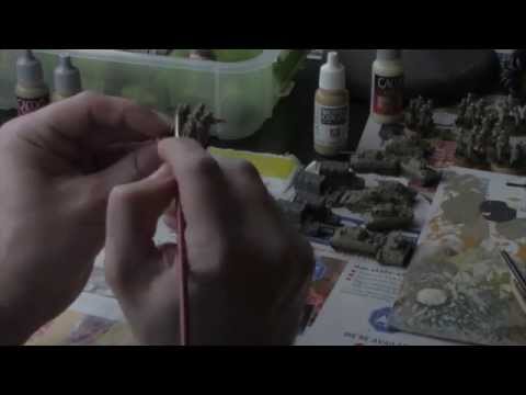 ASMR - Miniatures Painting and Rambling Update