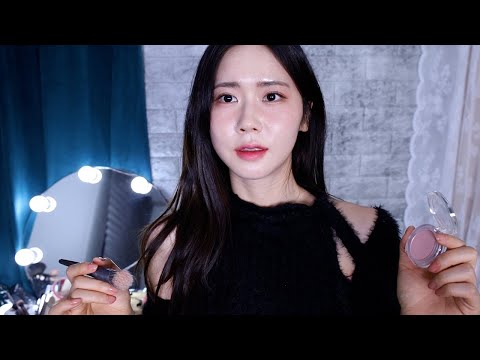 ASMR.sub 아이돌 메이크업샵 | 귀여움을 담당하는 막내 멤버 메이크업 |  K-POP Idol Make up Role Play