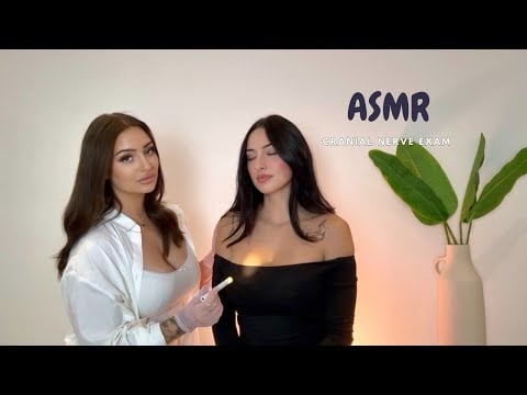 ASMR Real Person Cranial Nerve Exam 🧠 