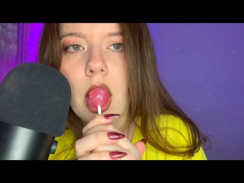 ASMR | Chupa Chup Lollipop 👄Biting and Chewing 🍭Tingly Mouth Sounds 🧠❤️