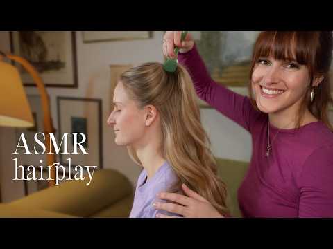 Ultimate Relaxation: ASMR Hair & Head Massage for My Sister