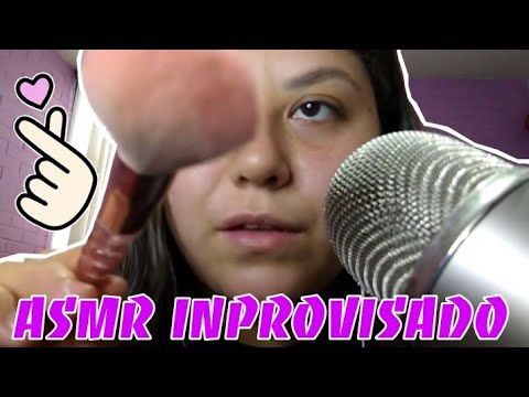 RELAJATE CON ESTE ASMR RANDOM INPROVISADO/ DISFRUTA DE ESTOS SONIDOS RELAJANTES