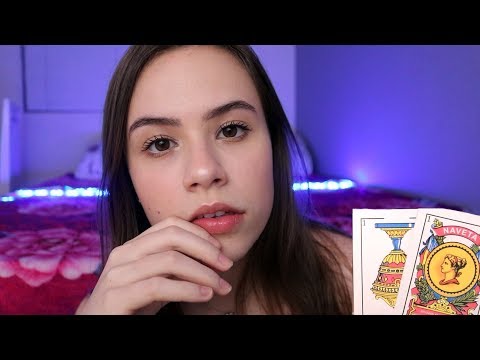 ASMR VOU TE FAZER DORMIR USANDO ESSAS CARTAS