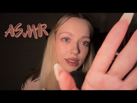АСМР много визуальных триггеров 💗 | кисточки | скретчинг | расчесывание волос
