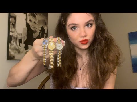 ⏱️💎ASMR💎⏱️- Showcasing Watches!! Tapping, Whispering, etc