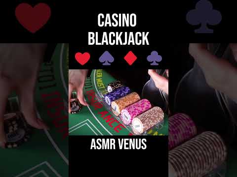 ASMR Short1 Late Night Blackjack Dealer at a 5 Star✨Casino Hotel ♥ ♠ ♦ ♣