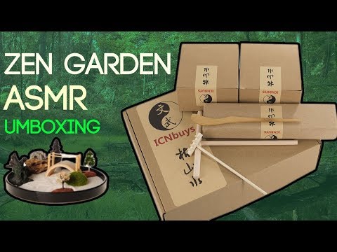 ASMR Unboxing ZEN GARDEN (ICNBUYS)