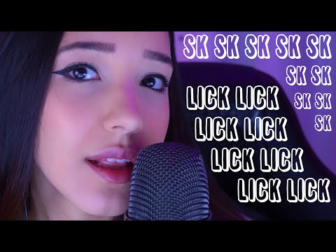 ASMR - SK SK, LICK LICK...