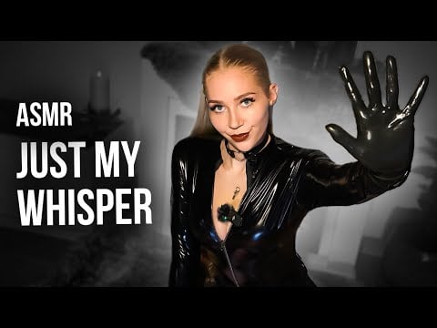 [4K USA ASMR] Latex & Fishnet Touch 🖤 Glove Sounds, Scratching & Deep Texture Focus | No Talking