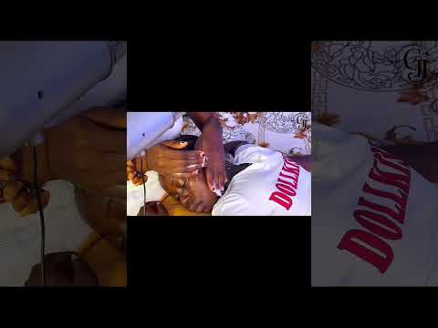 Asmr Ear lobe cleaning and ear piercingmassage, back tracing and feet tingling