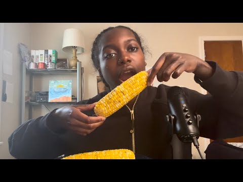 ASMR Eating Corn 🌽 