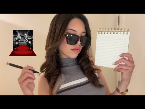 ASMR You’re A Celebrity And I’m Your Assistant! ✉️