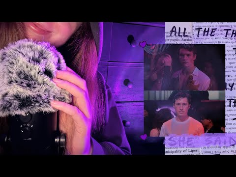 ASMR for Heated Rivalry Fans (Whispering the lyrics to ALL THE THINGS SHE SAID on loop) 🪩🏒💜