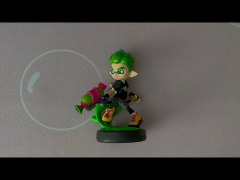 ASMR Tapping On An Inkling Boy Amiibo | No Talking