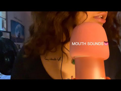 ASMR MOUTH SOUNDS 👄”Repeating go to sleep” “go to sleep”