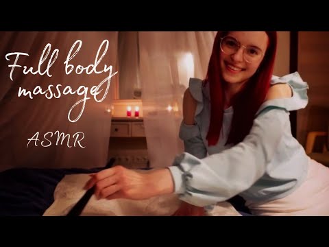 ASMR | Roleplay - Full Body Massage DEEP Relaxation , Super TINGLY for SLEEP