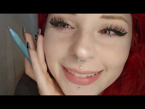 ASMR Face Tracing and Nitpicking to Make Sure I Traced You Properly 