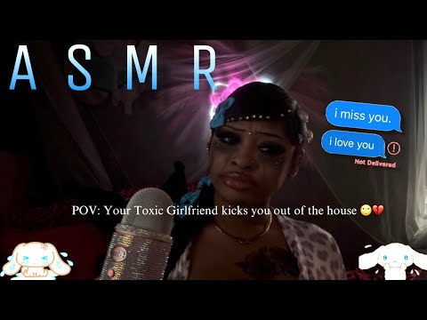 🎀 ASMR 🎀 | Your Toxic Girlfriend Kicks You Out After Coming Home Late… 💔🤬( Doesn’t End Well)