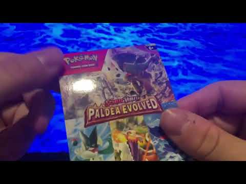 ASMR Pokemon Pack Opening: Paldea Evolved #2