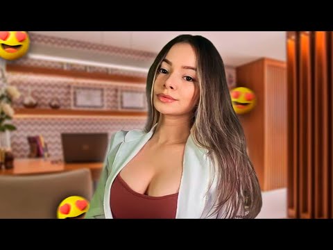 ASMR - FIZ VOCÊ APAIXONAR EM MIM COM ESSE EXAME MÉDICO😍