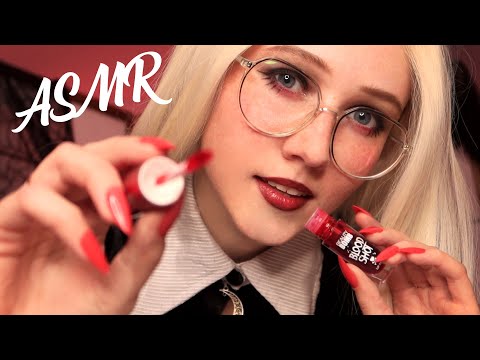 ASMR Vampire doing your makeup personal attention roleplay 🦇