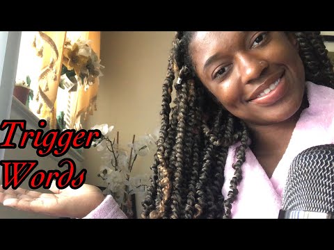 ASMR|20 TRIGGER WORDS