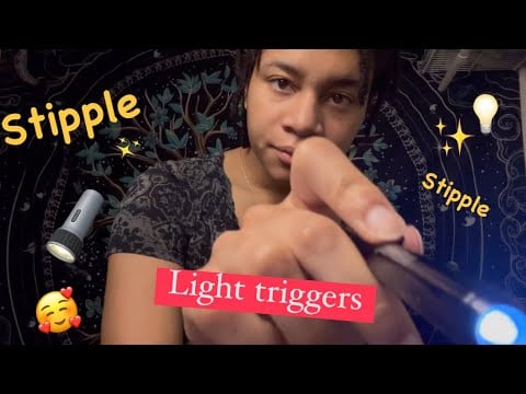 ASMR - Light with “Stipple” (Mia)