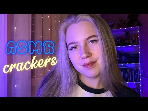 ASMR Eating crackers #asmr #asmrminuha