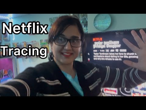 ASMR Tracing Netflix (TRACING NETFLIX) Tracing 
