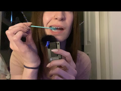 Spoolie Nibbling ASMR (chewy m sounds) 🤤