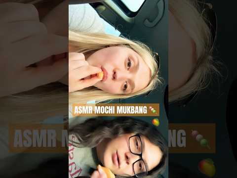 ASMR Trying Mango Mochi #mukbang #mochi #mochimukbang #mangomochi #asmrmukbang #asmreating #asmr