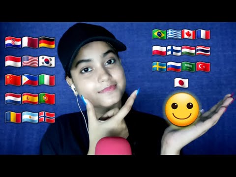 ASMR How to Say "Smile" in 25+ Different Languages