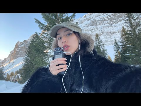 ASMR in the SNOW ⋆⁺₊❅.❄️🏔️