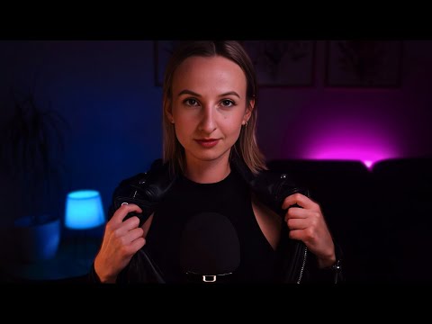 ASMR | Leather Jacket Sounds 🧥🖤