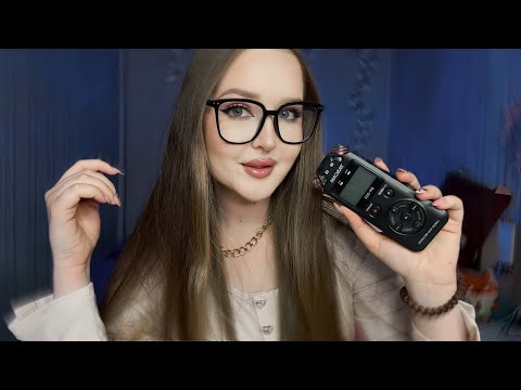 БЫСТРЫЙ ASMR на TASCAM💤звуки рта , триггеры