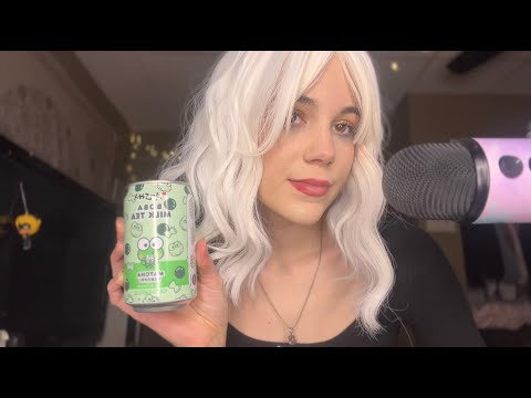 trying some interesting snacks ASMR