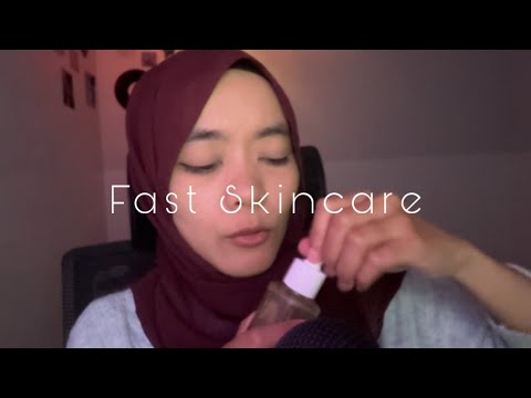 ASMR SKINCARE BEFORE SLEEP IN 1 MINUTE
