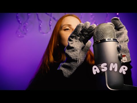 ASMR Gloves Hand MOVEMENTS & SOUNDS (no talking)