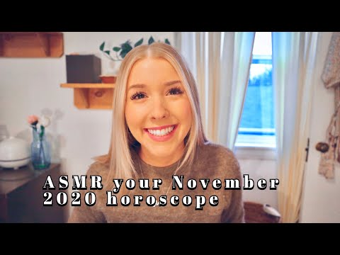 ASMR your november 2020 horoscope