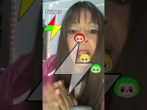 ASMR GAME LABUBU RAIO DAS CORES #shortvideo  #shortsvideo