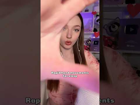 Rapid hand movements for sleep #asmr #asmrsounds #asmrrelax #asmrsleep #relax #tingles #whispers
