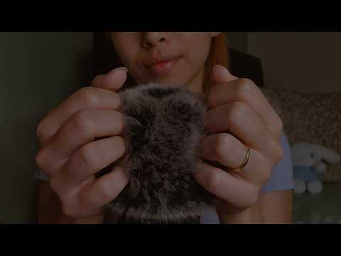 ASMR Soft Fluffy Mic Scratching for Sleep 🌧️ No Talking, 1 Hour