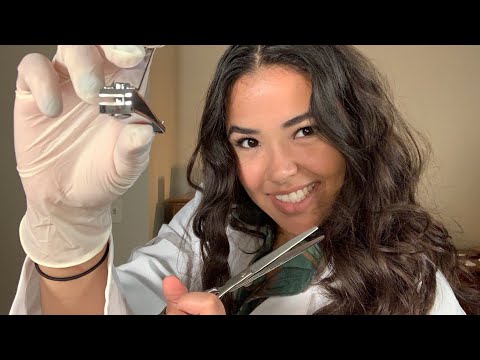 ASMR | 10 Chaotic Doctors (Dentist, Eye, Lice, Cranial Nerve, Sleep Clinic, Haircut+)