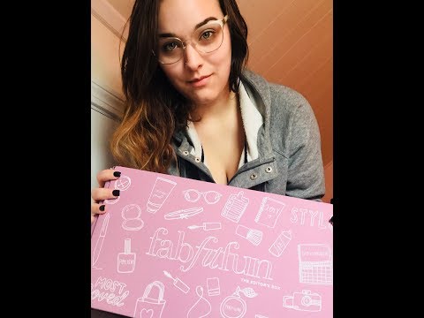 ASMR FabFitFun Unboxing