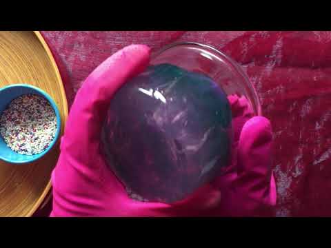 RUBBER GLOVES  ღゝ◡╹)ノ♡  SLIME MIXING ⡱(᎑ ᎑).zzZ  [[ASMR]]