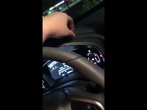 ASMR - car sounds / tapping + whisper and soft gum chewing